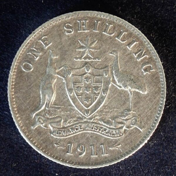 1911 Australia One Shilling - King George V