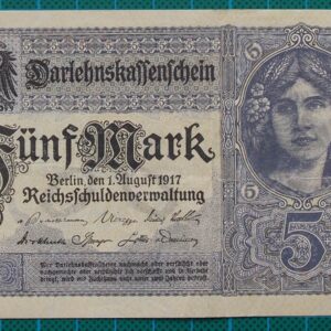1917 DARLEHNSKASSENSCHEIN 5 MARK Y18633951