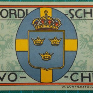 1921 LUEBECK MUSTERSCHAU NORDISCHE WOCHE 50 PFENNIG