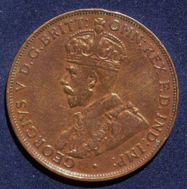 1936 Australia One Penny - King George V