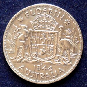 1944 Australia Florin - King George VI