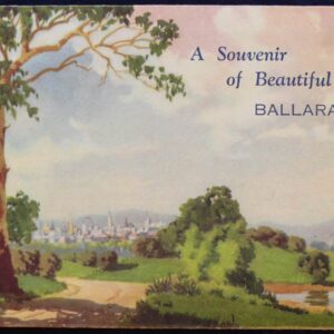 1950s Australia - Souvenir Postcard of Ballarat 