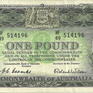 1953 Australia One Pound - HF49