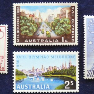 1956 Australia Post Melbourne Olympics MNH Set