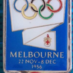1956 Melbourne Summer XVI Olympiad Good Condition Lapel Pin