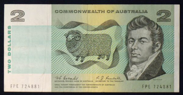 1967 Australia Two Dollars - FPE