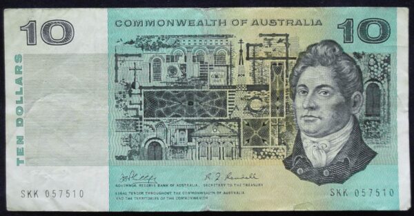 1968 Australia Ten Dollars - SKK