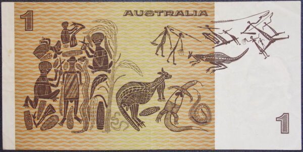 1976 Australia One Dollar Note - BYG