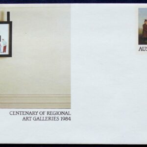 1984 Australia Post FDC - Centenary of Art Galleries