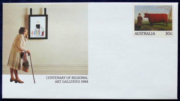 1984 Australia Post FDC - Centenary of Art Galleries