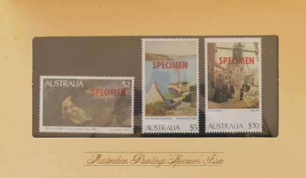 1984 Australia Post Postpack - Paintings -  Specimen