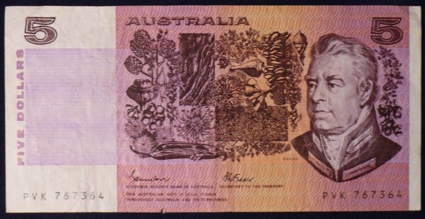 1985 Australia Five Dollars - PVK