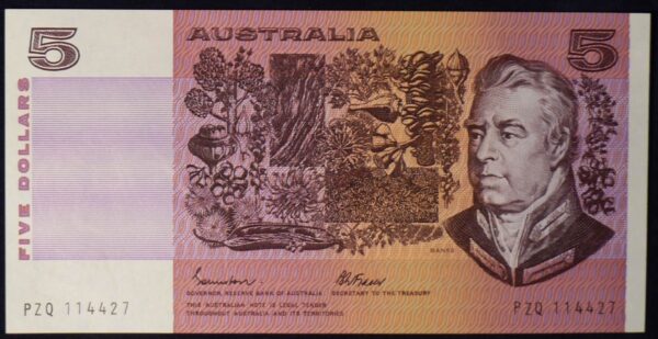 1985 Australia Five Dollars - PZQ