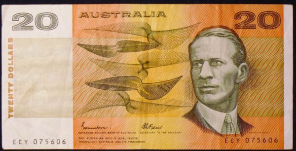 1985 Australia Twenty Dollars Paper - ECY