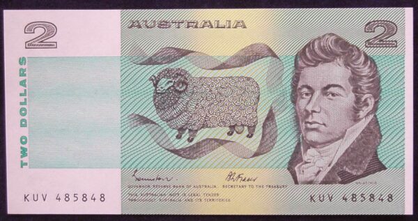 1985 Australia Two Dollars - KUV
