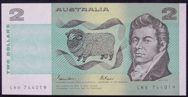 1985 Australia Two Dollars - LHV