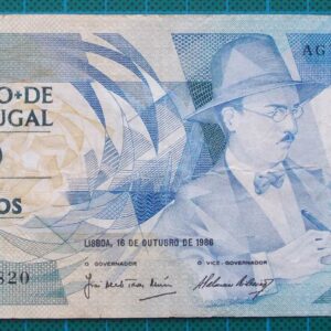 1986 Portugal 100 Escudos Banknote AGV45820
