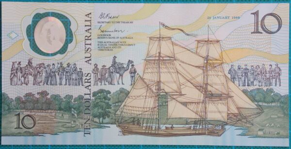 1988 Australia $10 Bicentenary Issue AA23101584 Last Prefix