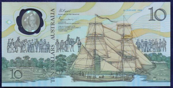 1988 Australia $10 Bicentennial Folder - AA 17
