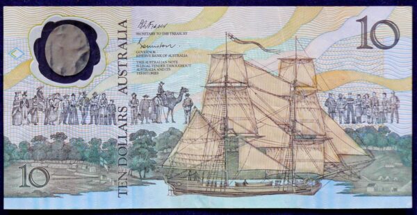 1988 Australia Ten Dollars Bicentennial - AB23