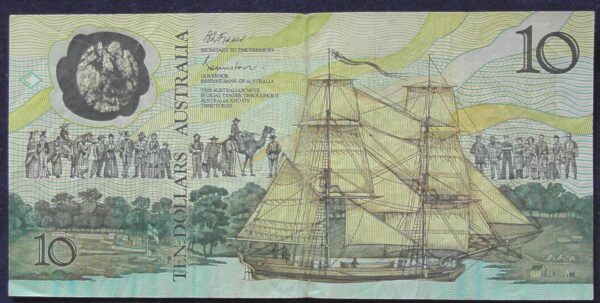 1988 Australia Ten Dollars Bicentennial Issue - AB57