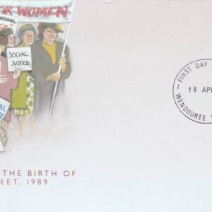 1989 Australia Post FDC - Centenary of Jessie Street