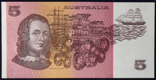 1990 Australia Five Dollars - QES
