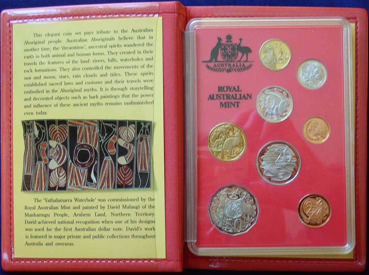 A key set to the series.# LOW MINTAGE 1990 Australian Mint Set 