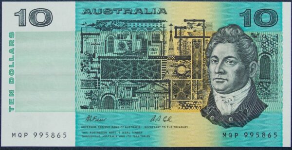 1991 Australia Ten Dollars - MQP