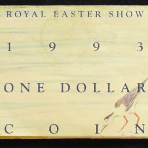 1993 Australia 1 Dollar Royal Easter  Show Coin