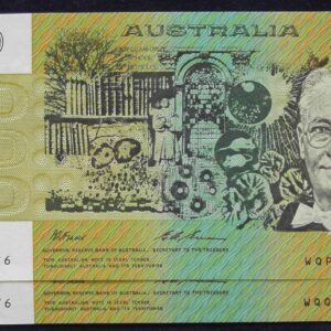 1993 Australia Fifty Dollars - Consec. Radars - WQP / WQQ