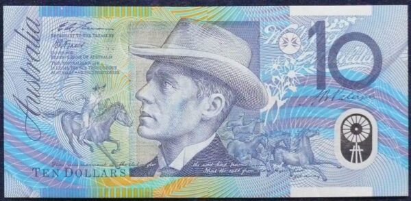 1993 Australia Ten Dollars Polymer - AA 93