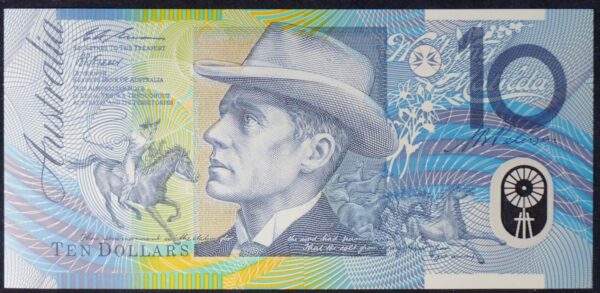1993 Australia Ten Dollars Polymer - IA 93