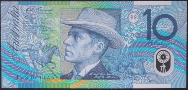 1993 Australia Ten Dollars Polymer - JE 93