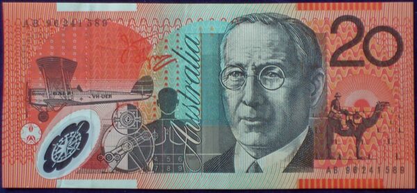 1996 Australia Twenty Dollars - AB96