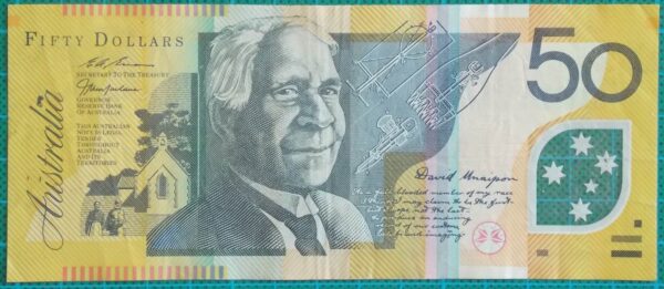 1997 Australia Fifty Dollars EJ97476724