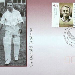 1997 Australia Post FDC - Sir Donald Bradman