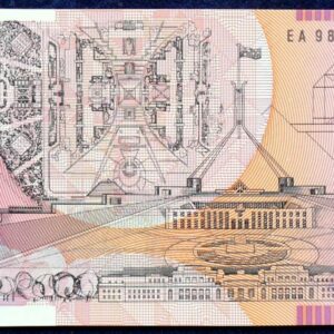 1998 Australia Five Dollars Polymer - EA98 Last Prefix  B