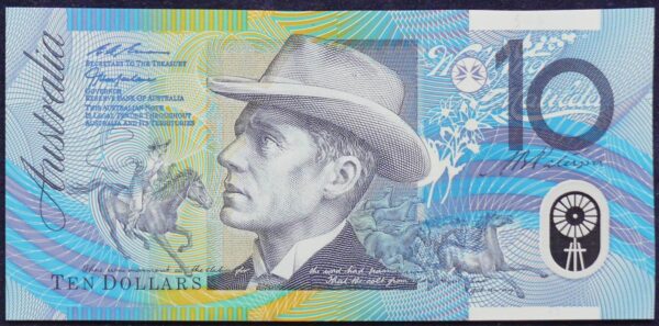 1998 Australia Ten Dollars Polymer - AA 98