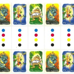 2002 Australia Post The Magic Rainforest Sheetlet