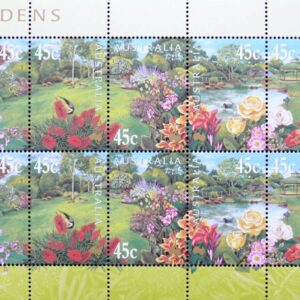 2003 Australia Post Mini Sheet - Gardens