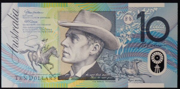 2003 Australia Ten Dollars Polymer - CJ 03