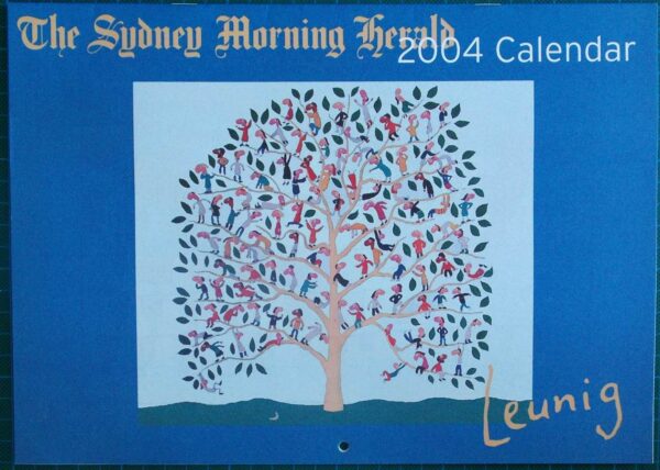 2004 Michael Leunig Sydney Morning Herald Calendar New
