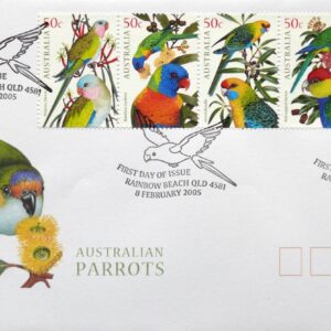 2005 Australia Post FDC - Australian Parrots