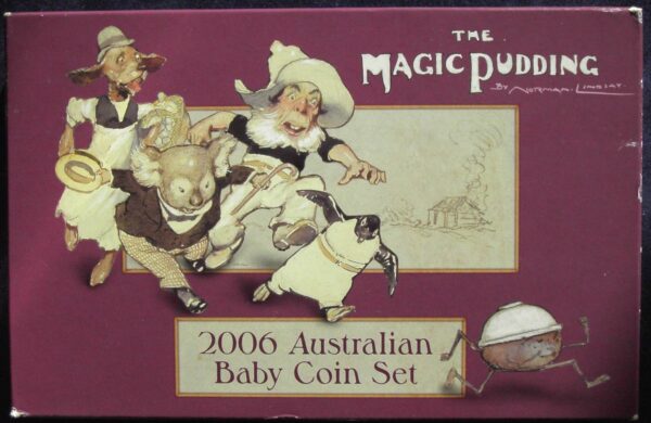 2006 RAM Decimal Proof Baby Set - The Magic Pudding