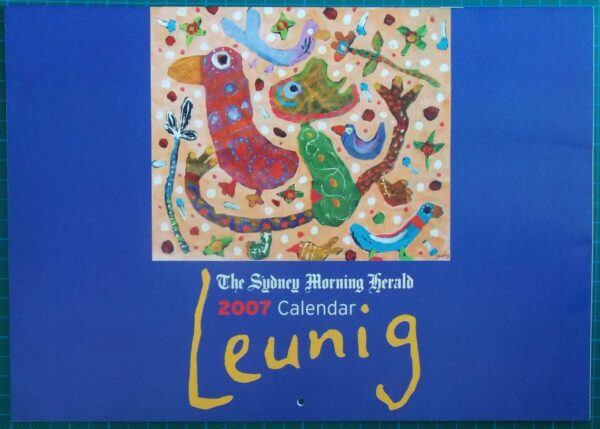 2007 Michael Leunig Sydney Morning Herald Calendar New
