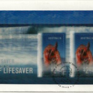 2007 Australia Post FDC - Year of Surf Life Saving - Lenticular
