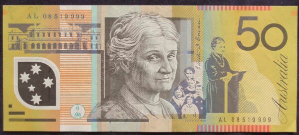 2008 Australia Fifty Dollars - AL 08 - Semi Solid
