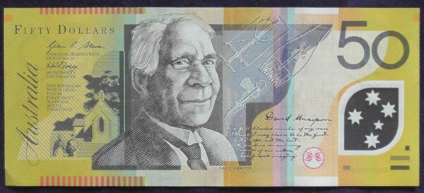 2008 Australia Fifty Dollars - AL 08 - Semi Solid