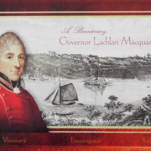 2010 Australia Post Booklet - Governor Lachlan Macquarie